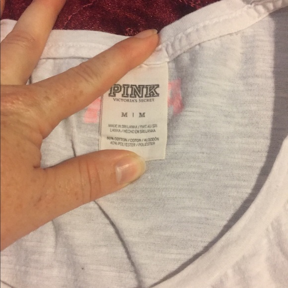⭐️ PINK Victoria’s Secret Muscle Tee - Picture 3 of 4